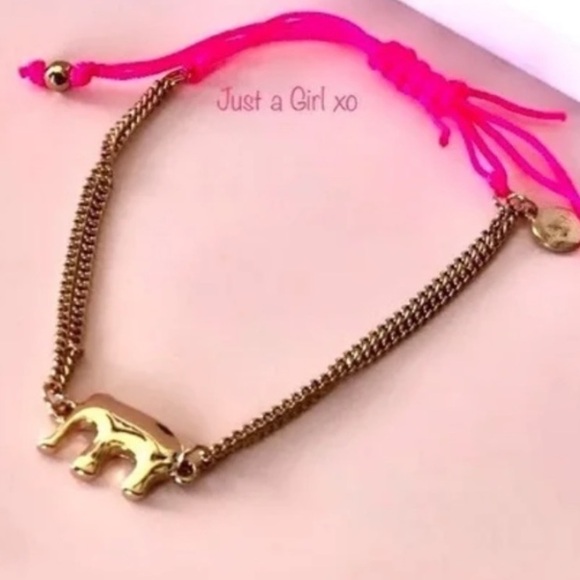 Stella & Dot Gold Wishing Elephant Bracelet - Picture 3 of 4
